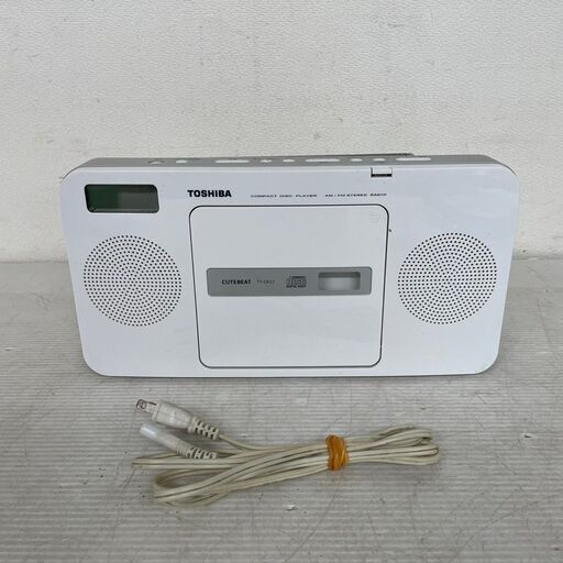 【TOSHIBA】 東芝 CDラジオ TY-CR22 2016年製 J0695