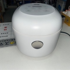 YAMADA SELECT　ヤマダ　マイコンジャー炊飯器　YRC-M05H1　3合炊き　0.54L　2022年製　ご飯　米　炊飯ジャー　白　ホワイト　稼働確認済　中古品　③の画像