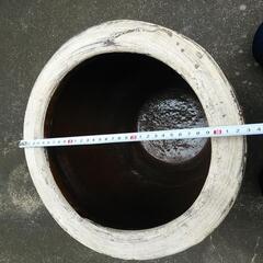 ピータン 壺  甕  メダカ鉢  睡蓮鉢  龍壺の画像