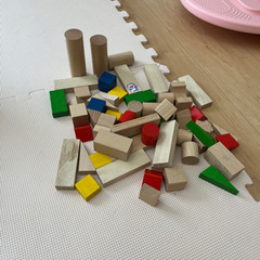 積み木　シンデレラ城　100pcs+他30pcsの画像