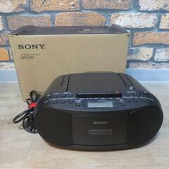 超美品 SONY CFD-S70 パーソナルオーディオシステム ...