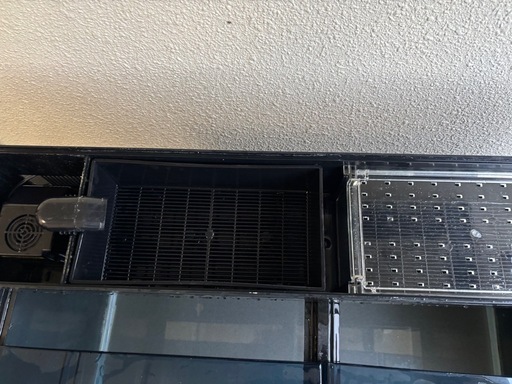 ガラス水槽と台