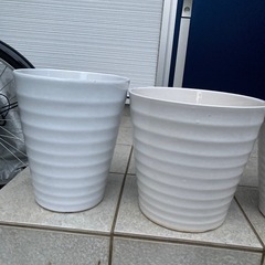 お取引中　大きめの植木鉢　陶器製