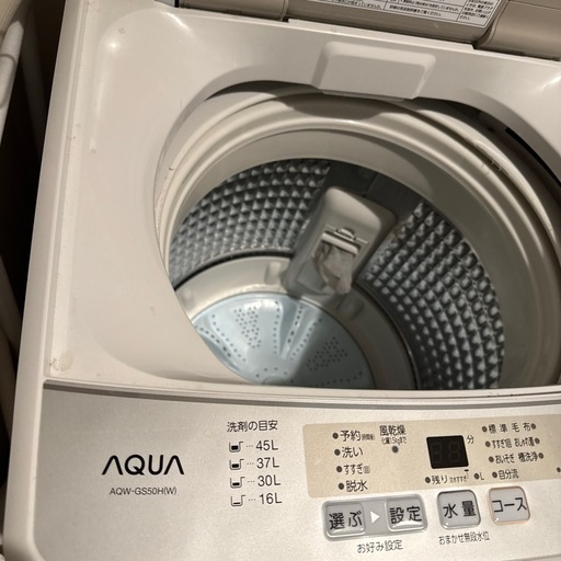 AQUA 洗濯機　5kg