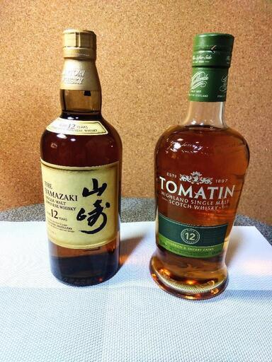 【値下げしました】サントリー　山崎12年 スコッチトマーティン12年セット