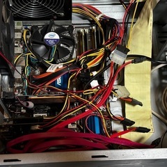 自作PC ASUS P5Q SE 4コアXeon E5450 DDR2 4GBの画像