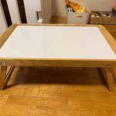【お受渡者決定】IKEA折りたたみ式テーブル  の画像