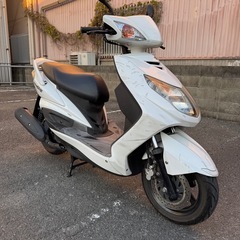 ヤマハ　シグナスX 国内2型　SE44J ホワイト　実働　動画有...