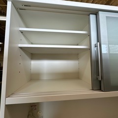 【ドリーム川西店御来店限定】松田家具　2枚扉オープンボード／クリーニング済み 【2001245255600699】の画像