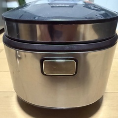 【1月中引き取り】10合炊き マイコン炊飯ジャー 2017年製 GD-M181 シルバー×ブラック 炊飯器 Vegetable 家電 キッチン家電の画像