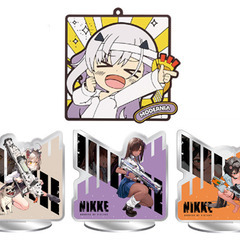 一番くじ 『NIKKE CHAPTER4』 ラバーコースター、アクリルスタンド ４点セットの画像