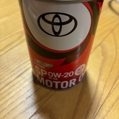 トヨタ純正 エンジンオイル0W-20GF-6Aの画像