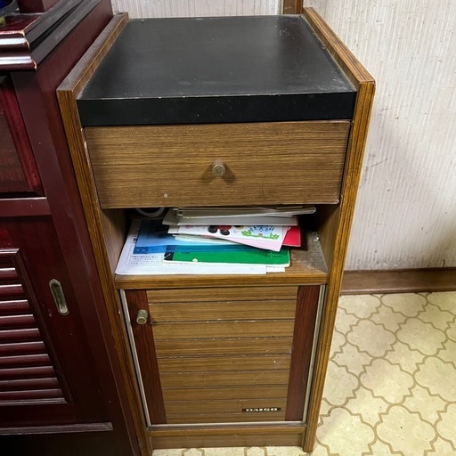 テレビ台　レトロ　家具　電話台　収納棚