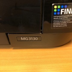 Canon プリンター　MG3130の画像