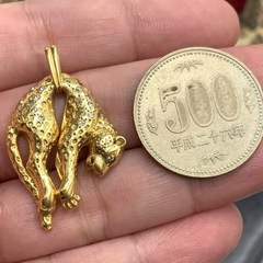 K18 パンサーペンダントトップのみ重め K18 パンサーペンダントトップのみ重め K18 パンサーペンダントトップ