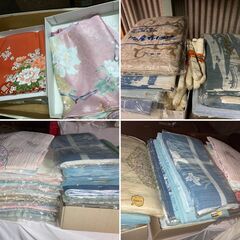 【新品未使用】大量！座布団カバー・生地、取りに来ていただける方に差し上げます！の画像