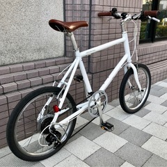 あさひ ASAHI WEEKEND BIKES 20インチ 7段変速 ミニベロ 自転車 東京