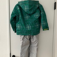 スキーウェア キッズ オンヨネ 110㎝ ゴーグルとグローブセットの画像