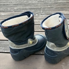 スノーブーツ クロックス 17.5㎝の画像