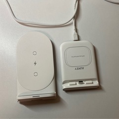 AUKEY ワイヤレス充電器 2台同時充電可の画像