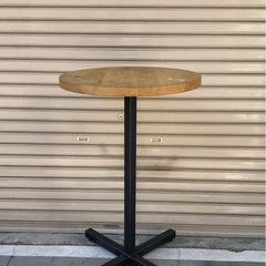 U006🉐「ノットアンティークス」トリップ カフェテーブル φ600