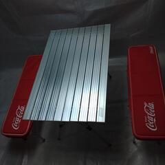 コカ・コーラ Coleman コラボ  テーブルセット