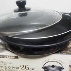 鍋のセット、すき焼き、土鍋、2個セットの画像