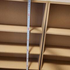 本棚２つの画像