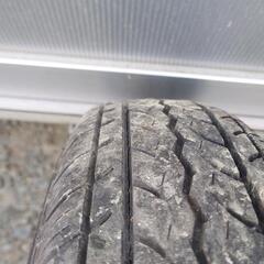 スチールホイール４本セット4x100 YOKOHAMAタイヤの画像