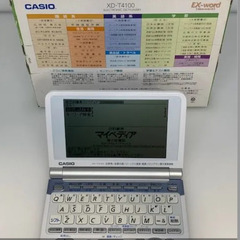 CASIO（カシオ）XD-T410　電子辞書の画像