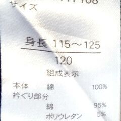 120cm 女の子長袖ワンピースの画像