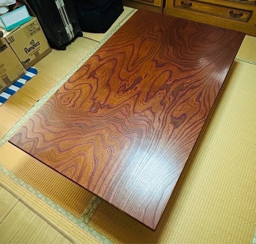 【値下げ】【美品】座卓 座敷机 和室机1510×900×320