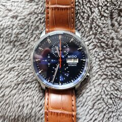 【美品】MIDO コマンダー クロノグラフ【2022OH済】の画像