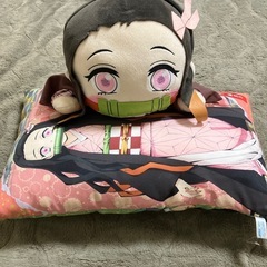鬼滅の刃　炭治郎　禰󠄀豆子　クッション　ぬいぐるみ