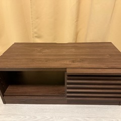 【交渉中】テレビ台　山善　ウォルナット　幅80cm