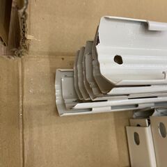 ▼値下げ▼【サビ・ハゲあり】軽量ラック 未使用・開封済 💳自社配送時🌟代引き可💳※現金、クレジット、スマホ決済対応※の画像