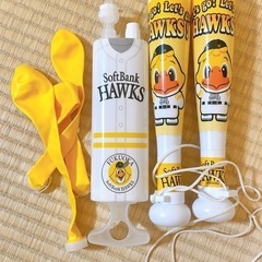 ソフトバンクホークス　応援グッズ