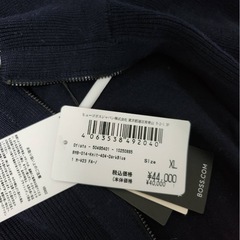 新品未使用タグ付き　XL[BOSS ボス]ミックスストラクチャーデザインニットの画像