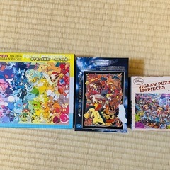 ジグソーパズル　ポケモン、ディズニー