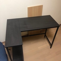 パソコンデスク L字型の画像