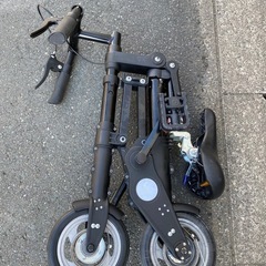 ★折りたたみ自転車 ジャンクの画像