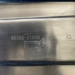 スズキ　Vストローム250 純正シート 表皮無しの画像