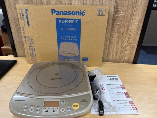 ◎【新品未使用品】Panasonic卓上IH調理器KZ-PH5P 保管品の為格安販売\n