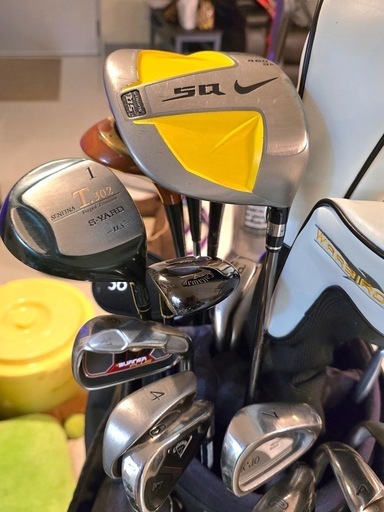 PING, Callaway, X10, TaylorMade等 ゴルフクラブセット11本組