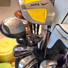 PING, Callaway, X10, TaylorMade等　ゴルフクラブセット11本組の画像