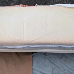 中古　無印良品　シングルベッド　の画像