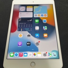 iPad mini 4 Wi-Fi+Cellular 16GB MK712J/A SIMフリー [ゴールド]youtubeやTVer（ティーバー）電子書籍専用機に最適