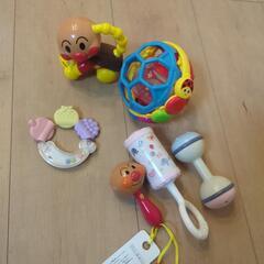 赤ちゃん　おもちゃ　ガラガラ　アンパンマン