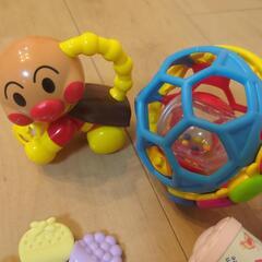 赤ちゃん　おもちゃ　ガラガラ　アンパンマンの画像