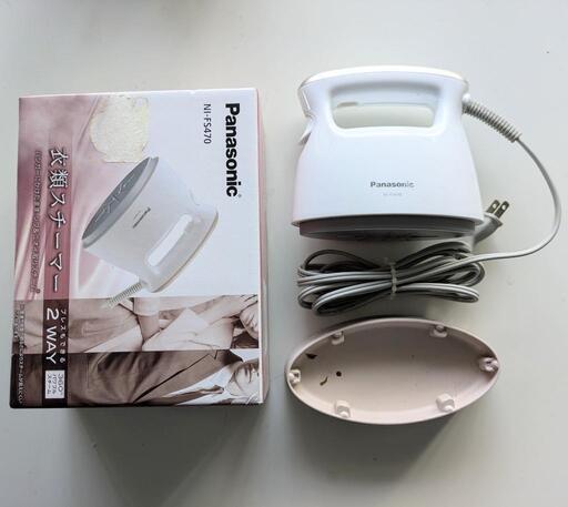 Panasonic 衣類スチーマー 2WAY NI-FS470 ホワイト
